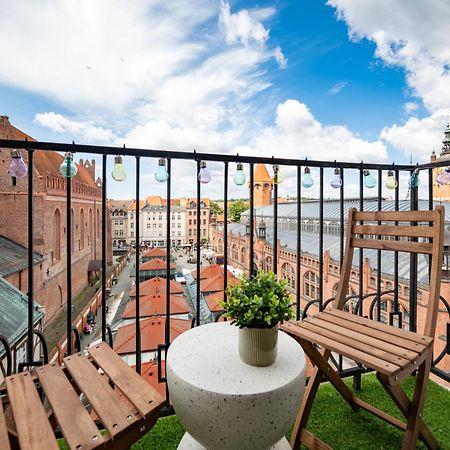 Stunning Apartment With Balcony Gdansk Exterior photo